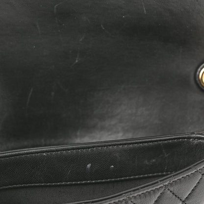 Chanel Lambskin Quilted Large CC Unchained Crossbody Black 11 of 12