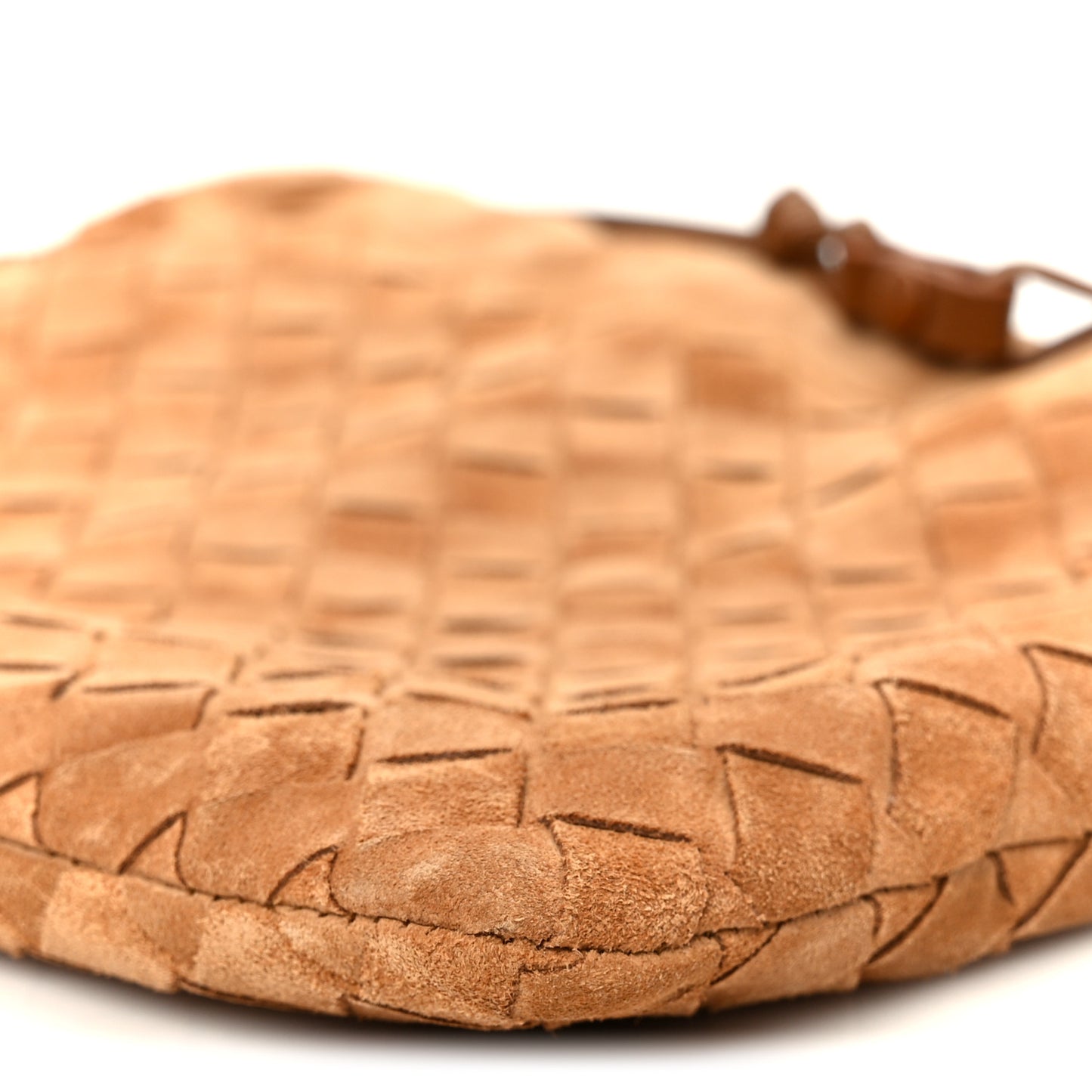 Suede Calfskin Intrecciato Dustbag Brown