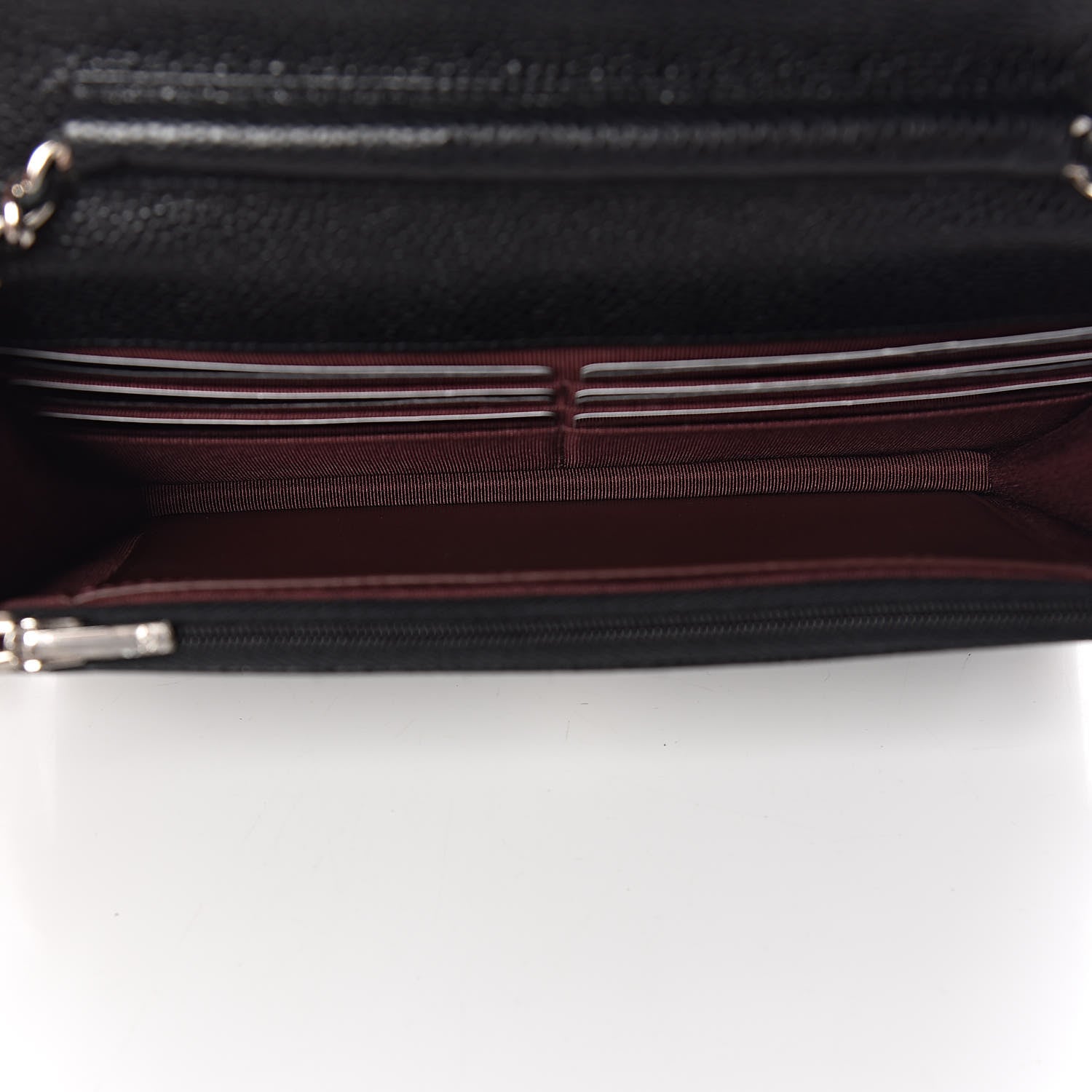 Chanel Caviar Quilted Wallet On Chain WOC Black 5 of 12