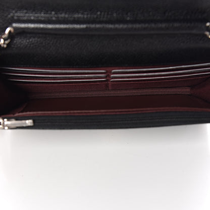 Chanel Caviar Quilted Wallet On Chain WOC Black 5 of 12