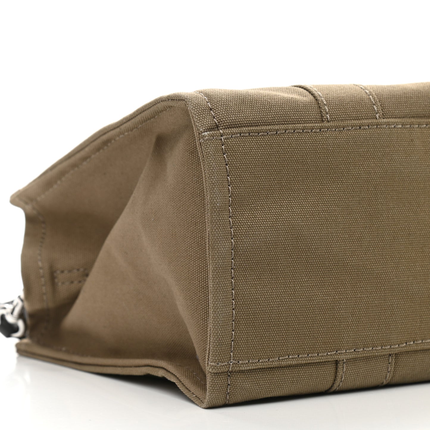Cotton Canvas The Traveler Tote Bag Slate Green