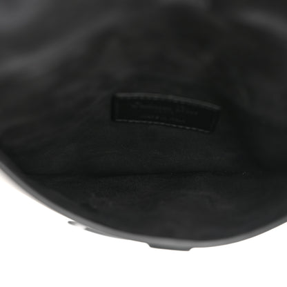 Christian Dior Ultra Matte Calfskin Saddle Belt Bag Black 5 of 10