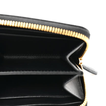 Prada Vitello Move Triangle Logo Zip Coin Purse Black 5 of 8