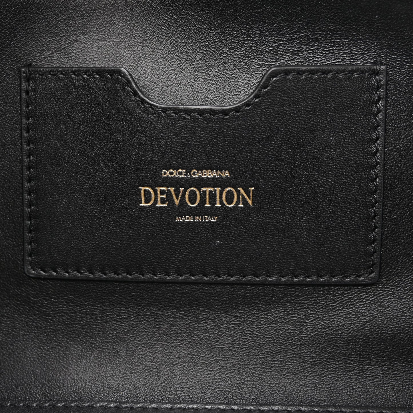 Nappa Quilted Large Devotion Bag Black