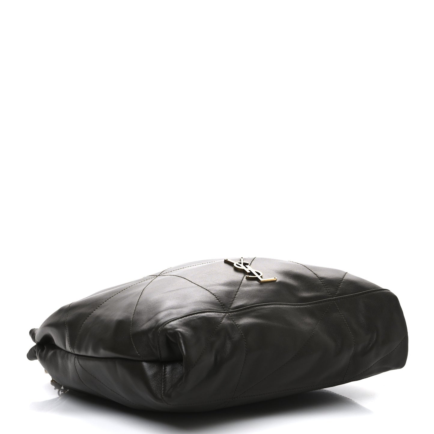 Lambskin Matelasse Monogram Medium Jamie 4.3 Pochon Light Musk