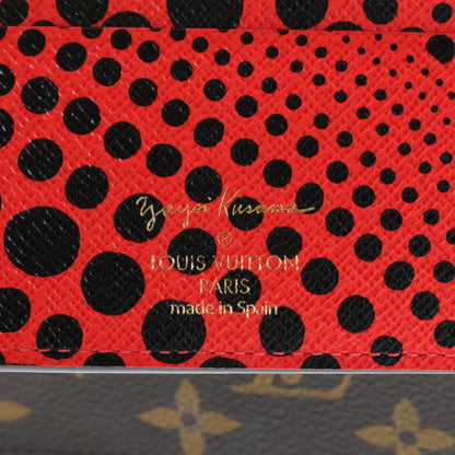 Louis Vuitton Monogram Kusama Waves Insolite Wallet Red 6 of 7