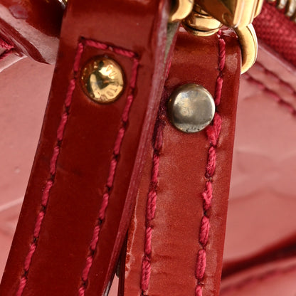 Louis Vuitton Vernis Alma BB Cherry 11 of 11