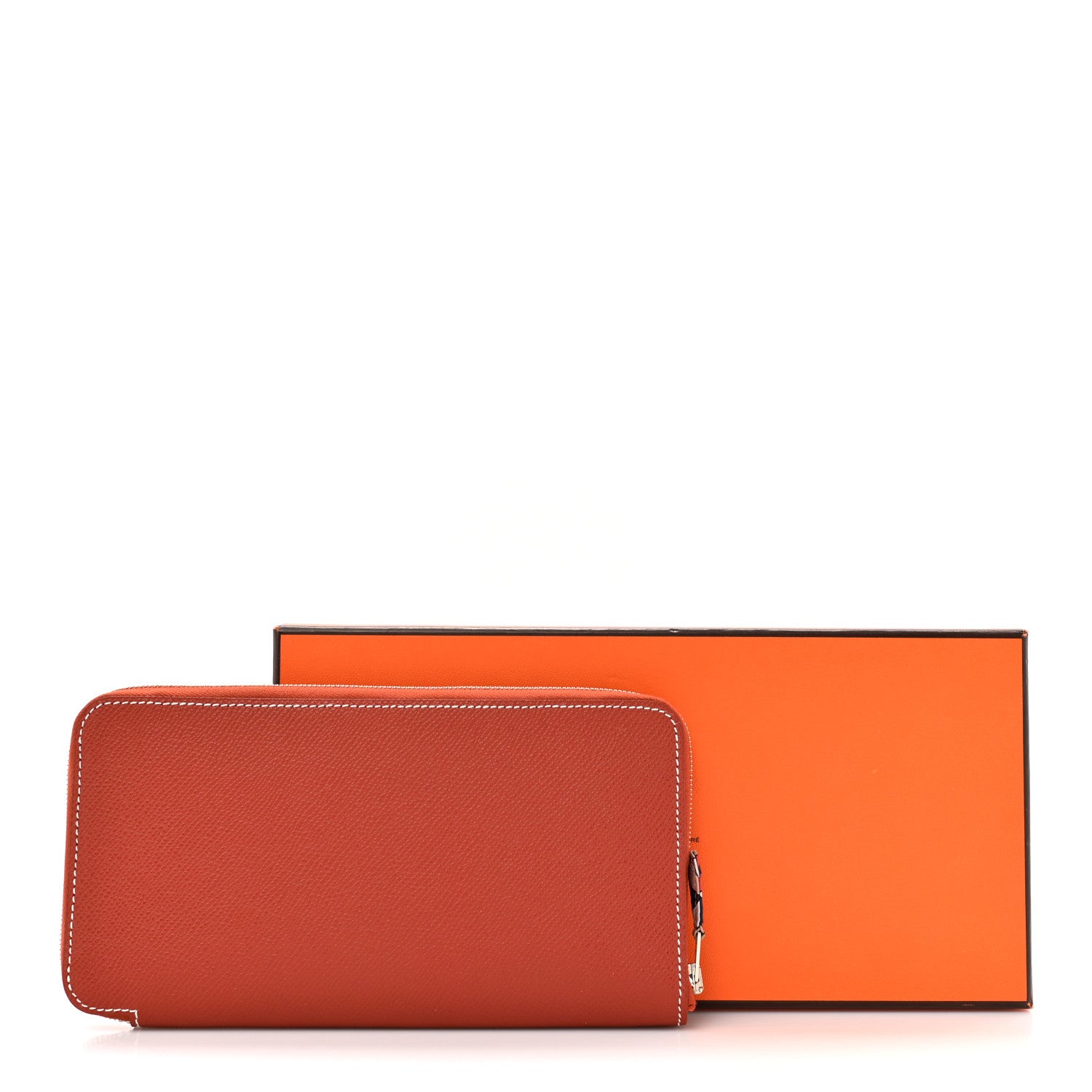 Hermes Epsom Silk'In Wallet Brique 8 of 8