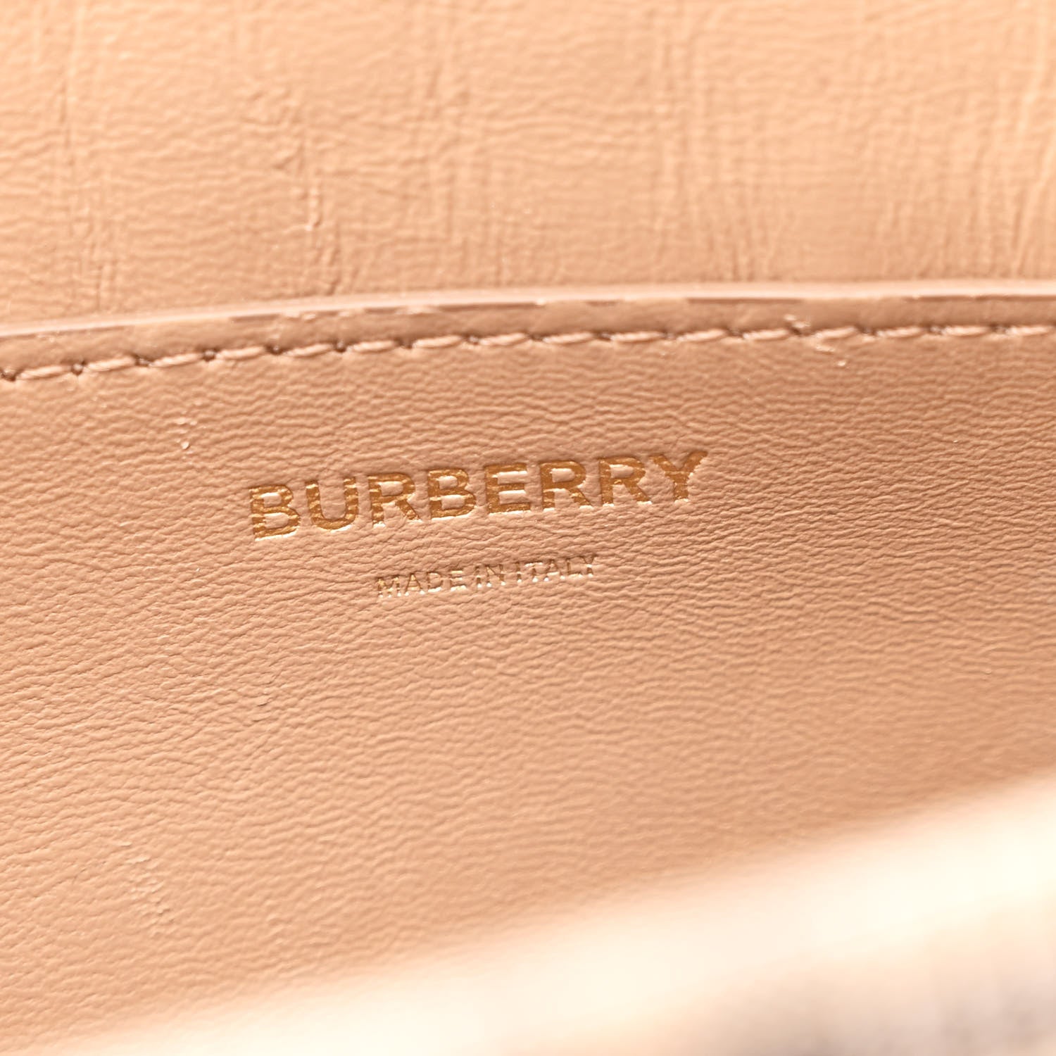 Burberry Calfskin Tartan Note Crossbody Bag Light Fawn 6 of 16