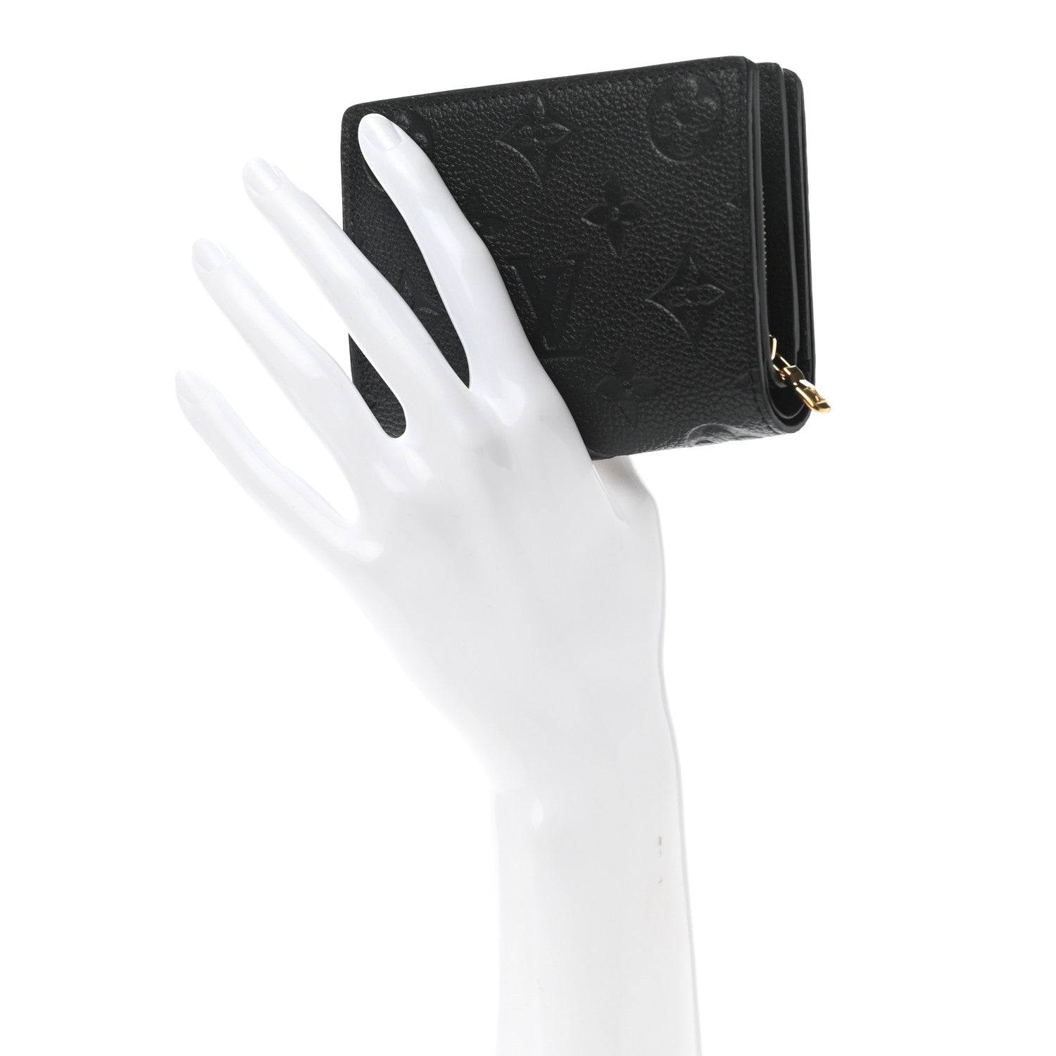 Louis Vuitton Empreinte Clea Wallet Black 2 of 9