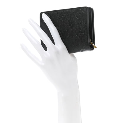 Louis Vuitton Empreinte Clea Wallet Black 2 of 9