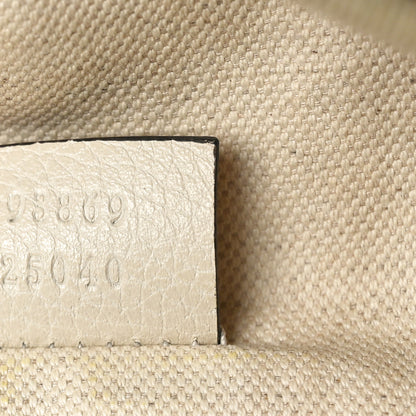 Gucci Grained Calfskin Logo Belt Bag White 7 of 12
