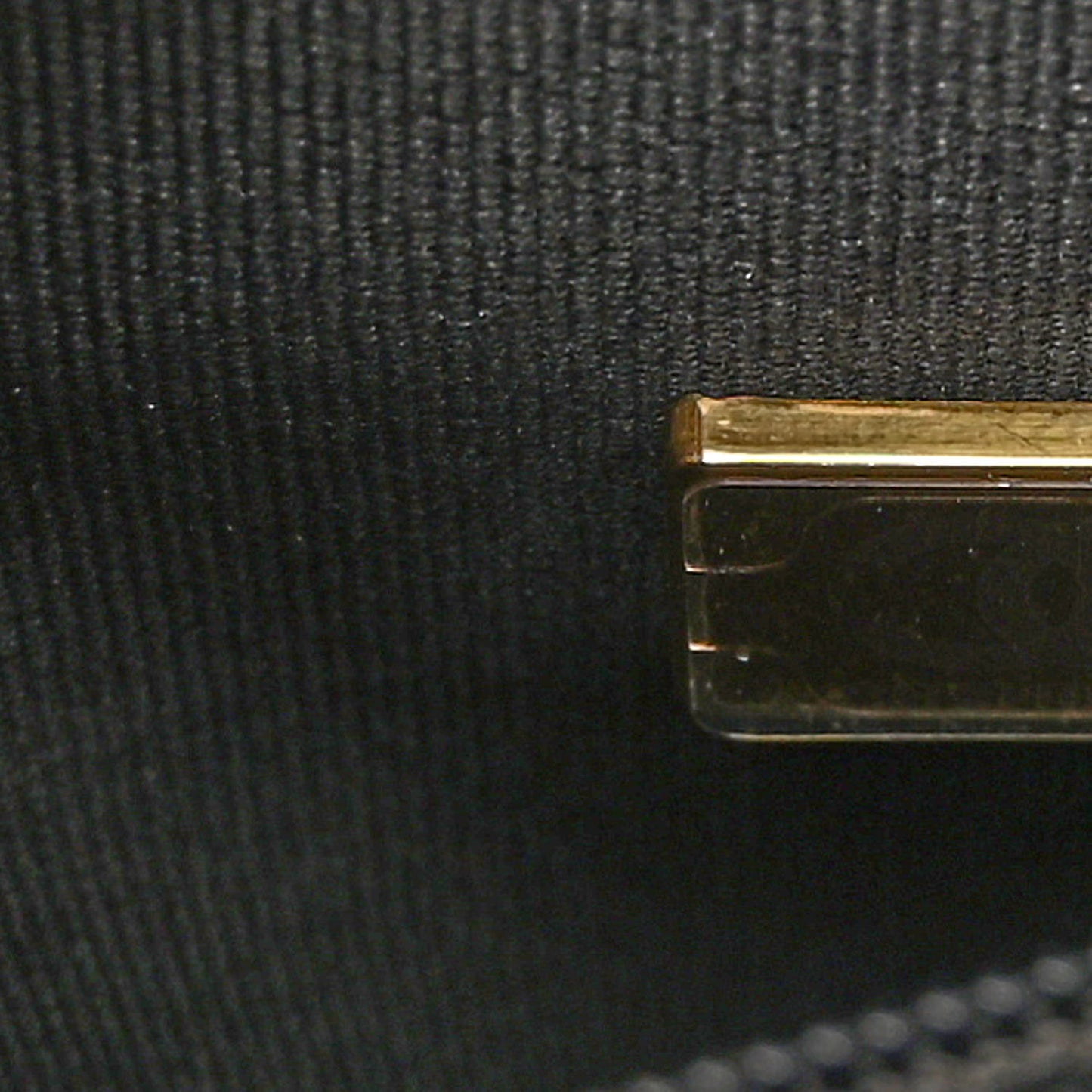 Shiny Aged Calfskin Quilted Nano Kelly Shopper Black