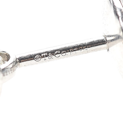 Tiffany Platinum Diamond .40ctw Elsa Peretti Diamonds By The Yard Earrings 5 of 7