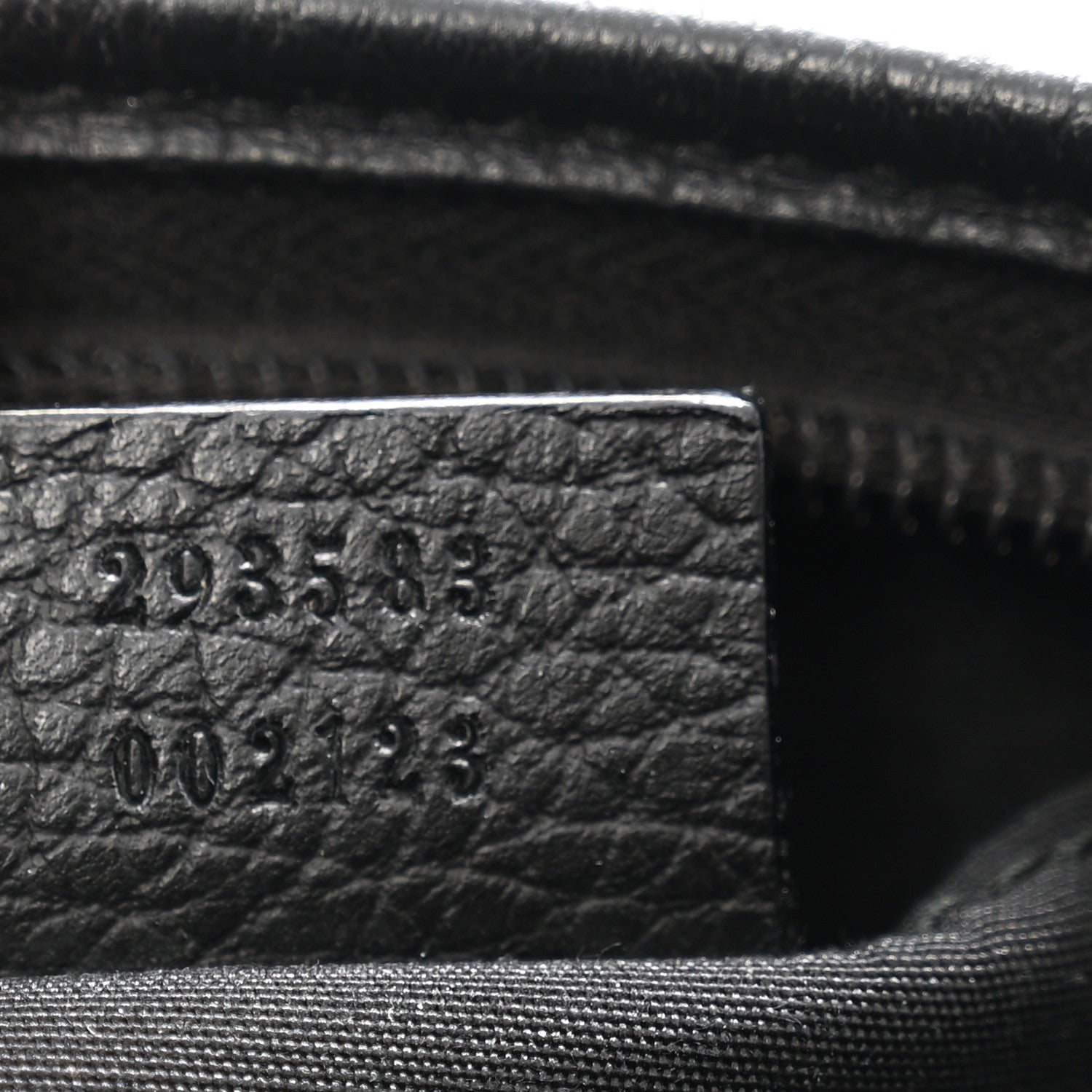 Gucci Monogram D Ring Abbey Pochette Black 7 of 12