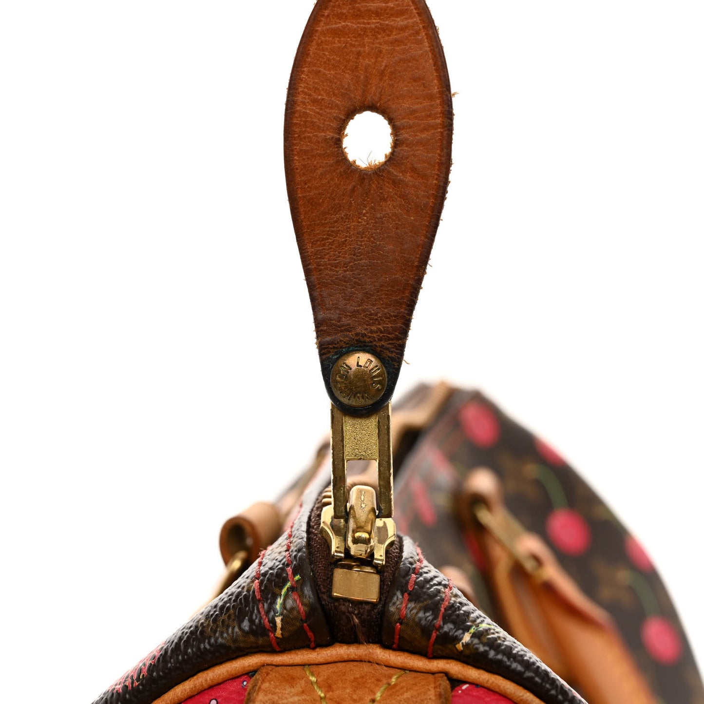 LOUIS VUITTON Monogram Cerises Speedy 25