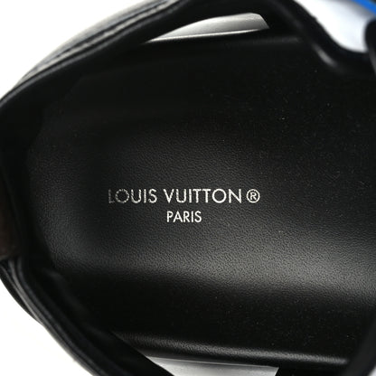 Louis Vuitton Calfskin Monogram Pool Pillow Flat Comfort Sandals 38 Blue 8 of 8