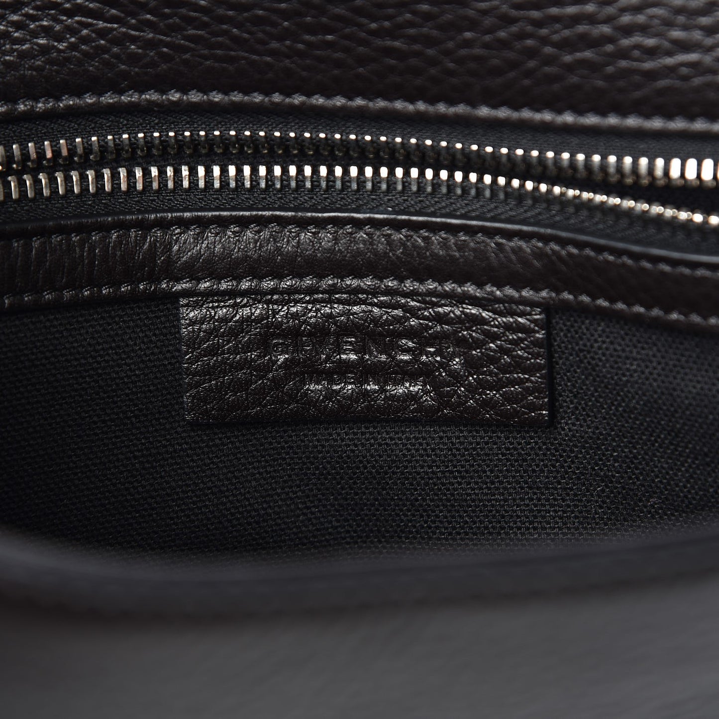 Calfskin Small Pandora Pure Flap Bag Black