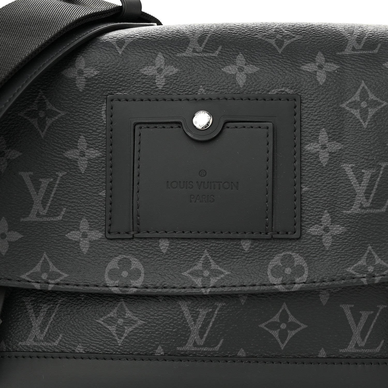 Louis Vuitton Monogram Eclipse Voyager PM Messenger 7 of 9