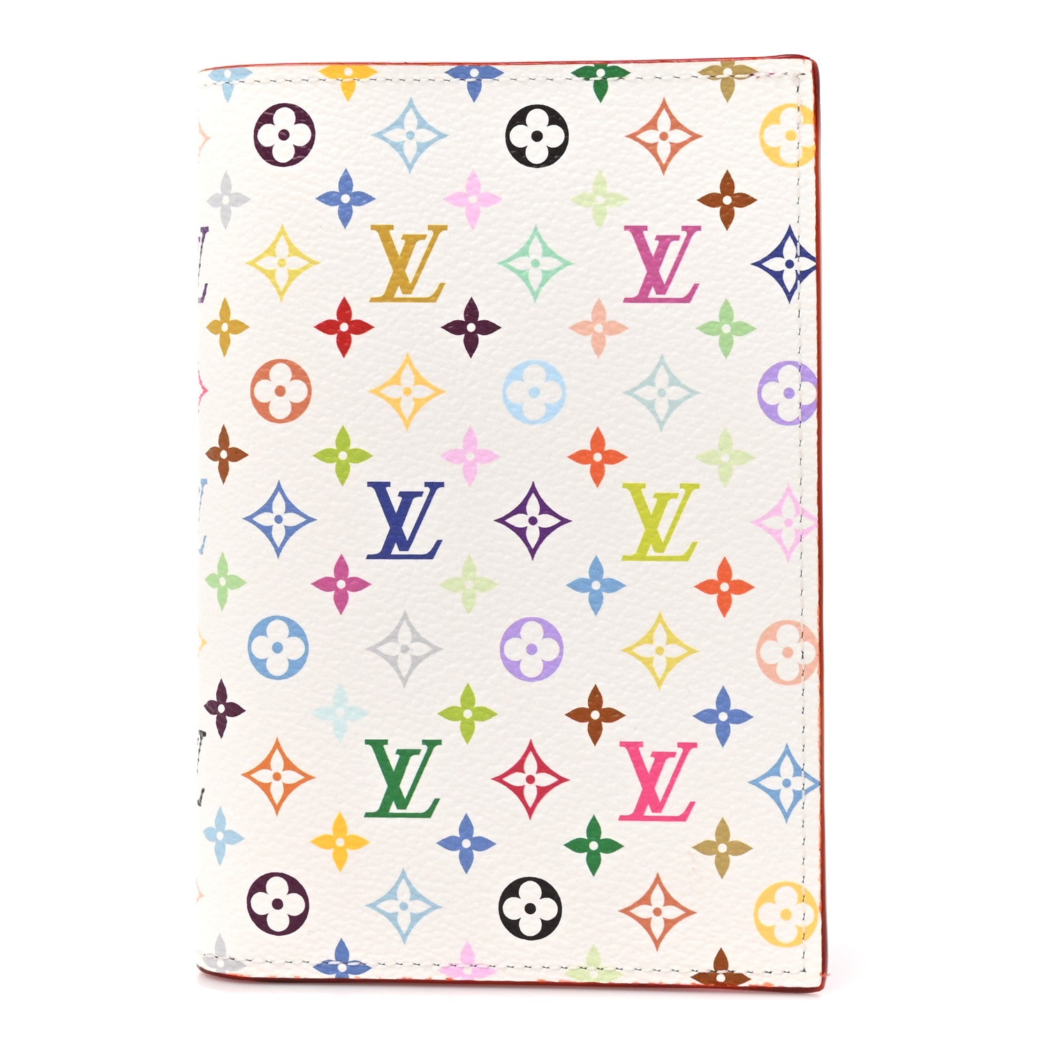 Louis Vuitton LV X TM Monogram Multicolor Passport Cover White 1 of 7