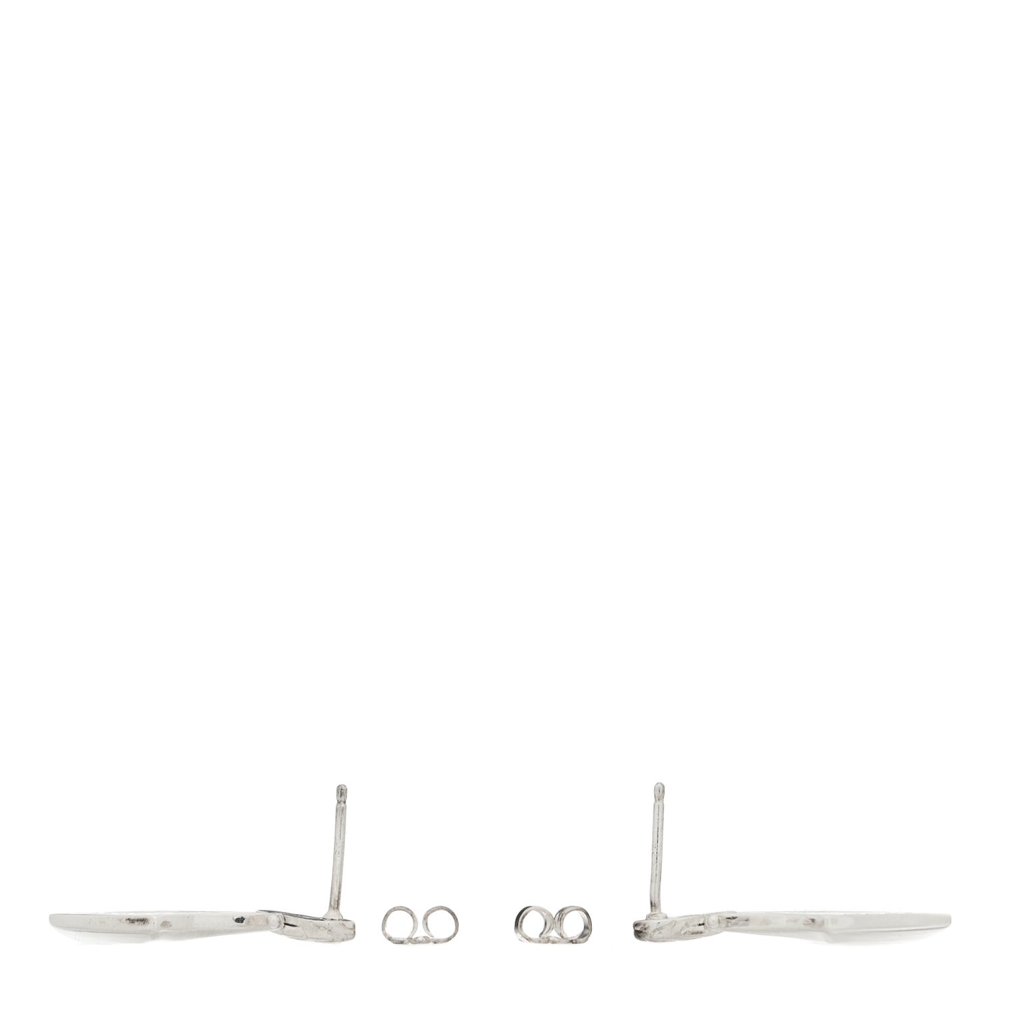 Sterling Silver Mamuli Drop Earrings