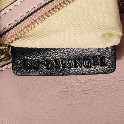 Valentino Garavani Vitello Crystal Embellished Glam Lock Rockstud Flap Blush 7 of 7