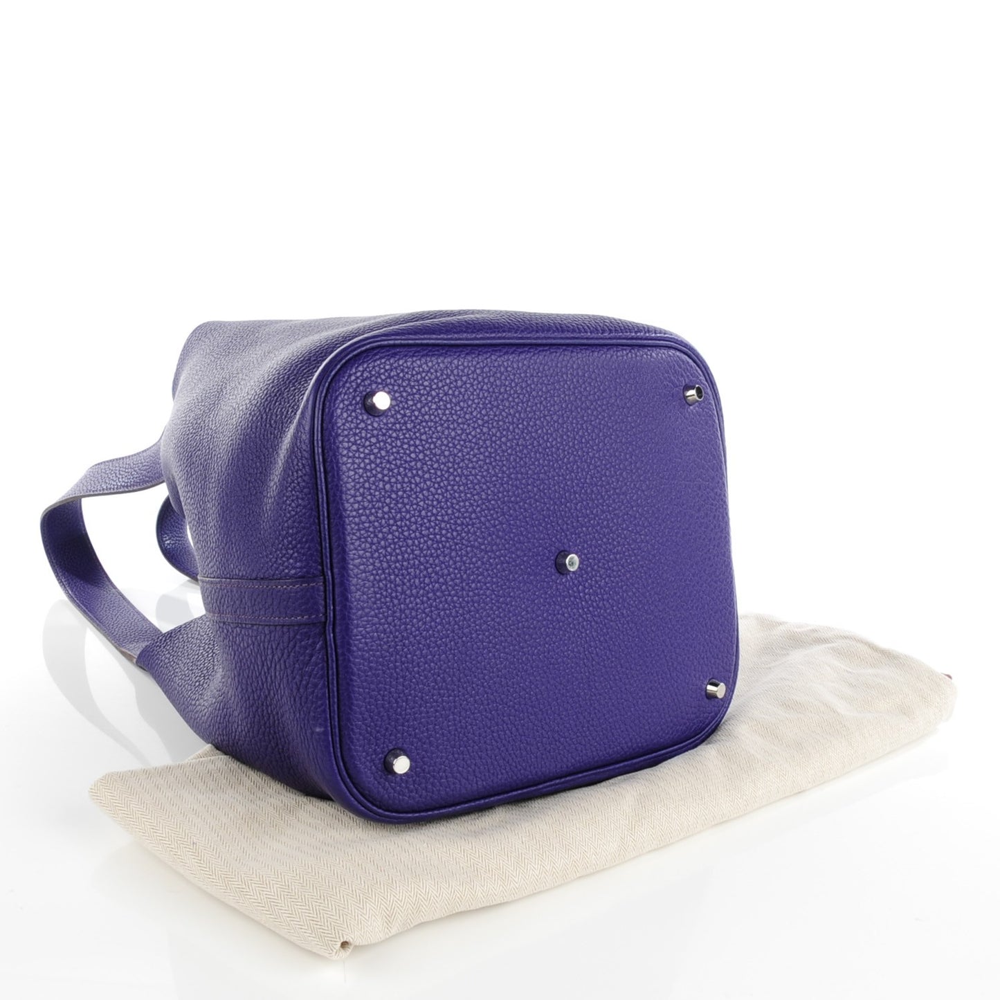 Taurillon Clemence Picotin Lock 26 GM Iris