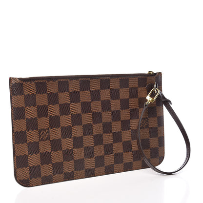 Louis Vuitton Damier Ebene Neverfull MM GM Pochette 3 of 8