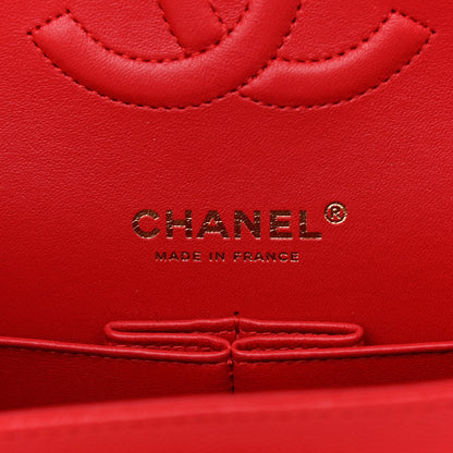 Chanel Caviar Quilted Medium Double Flap Red 6 of 12