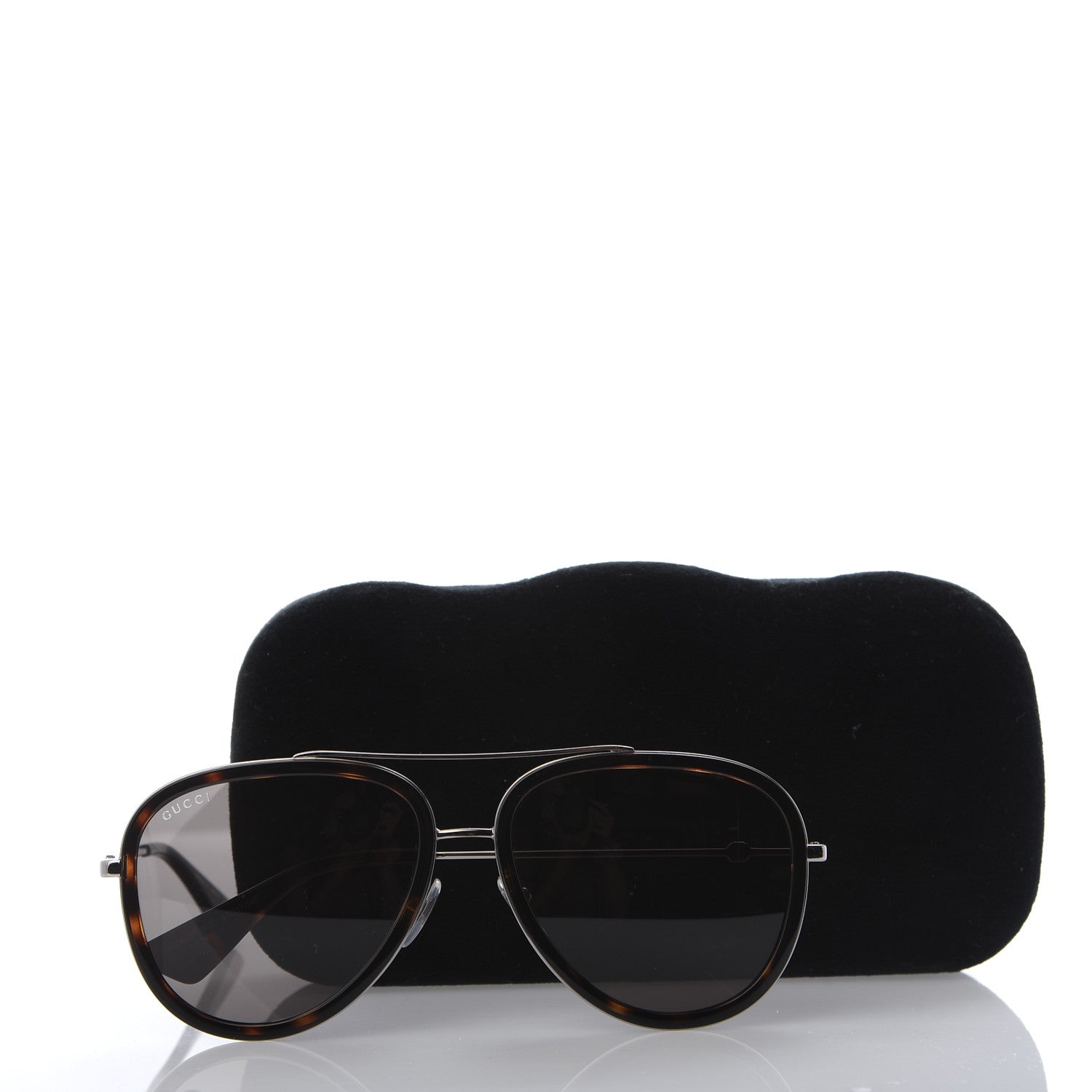 Gucci Aviator Sunglasses GG0062S Tortoise 8 of 8