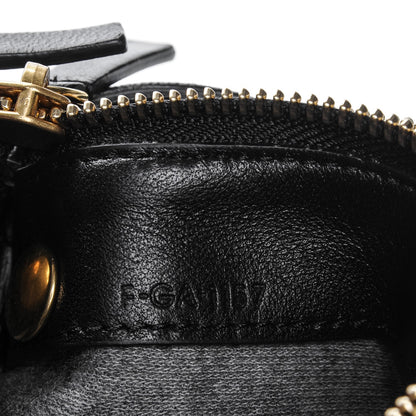 Celine Lambskin Small Trio Crossbody Bag Black 7 of 7