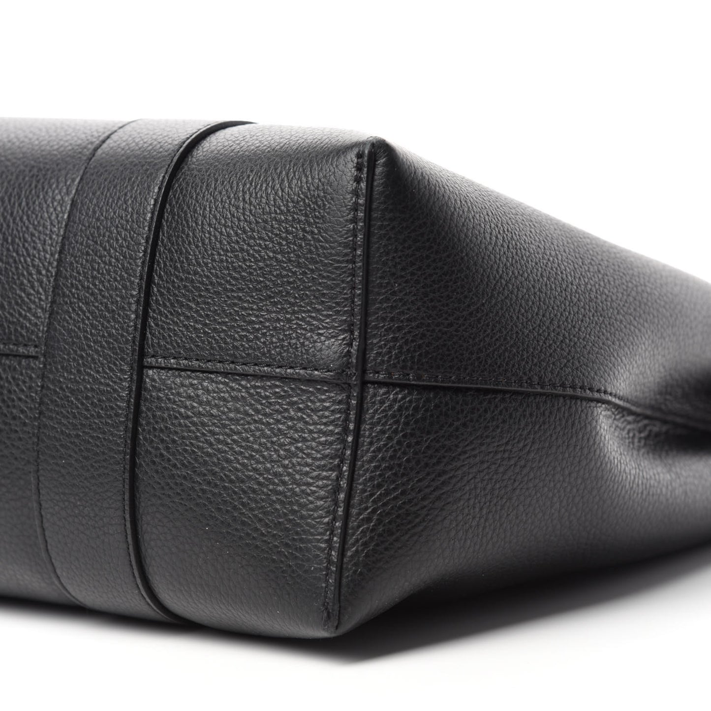 Small Classic Grain Bayswater Tote Black