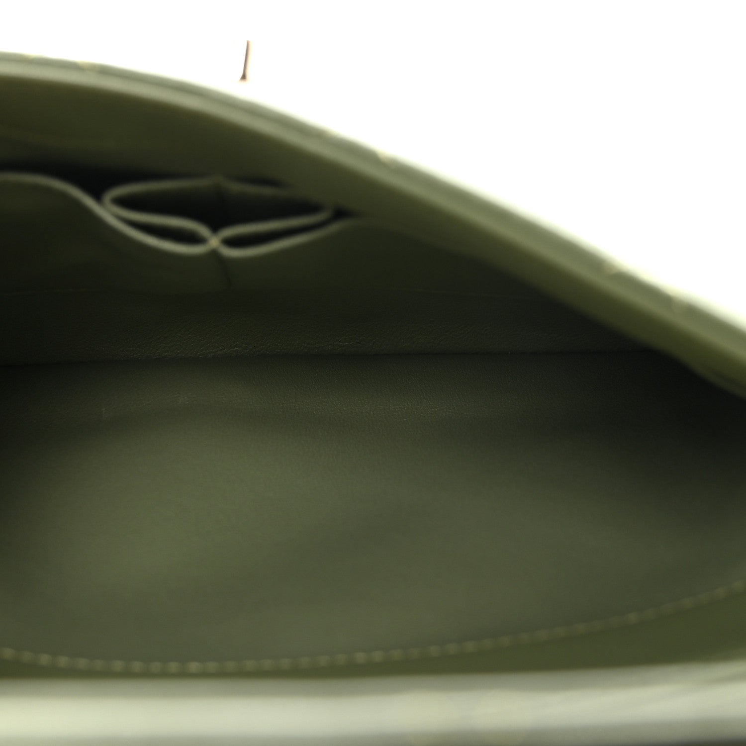 Chanel Lambskin Quilted Small Trendy CC Flap Dual Handle Bag Green 5 of 10