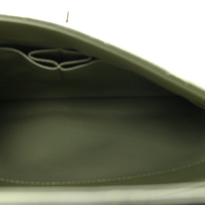 Chanel Lambskin Quilted Small Trendy CC Flap Dual Handle Bag Green 5 of 10