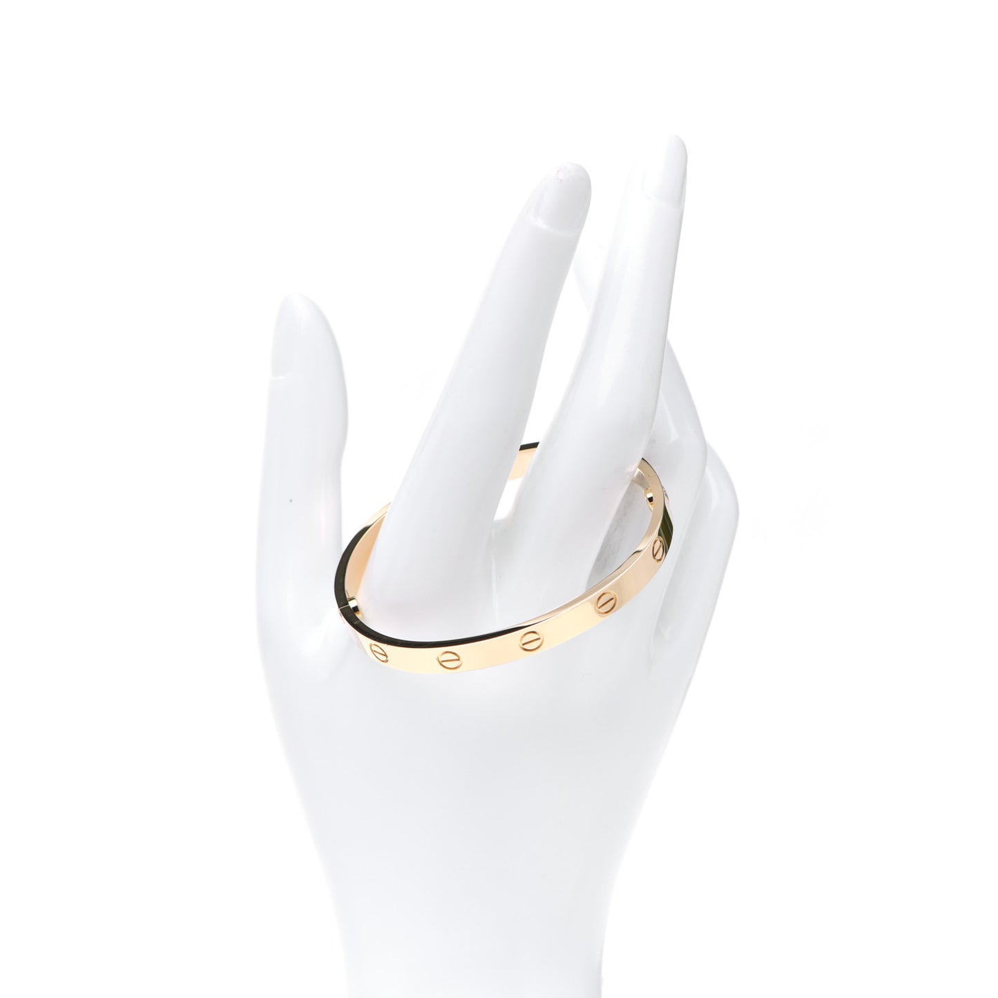 18K Yellow Gold LOVE Bracelet 17