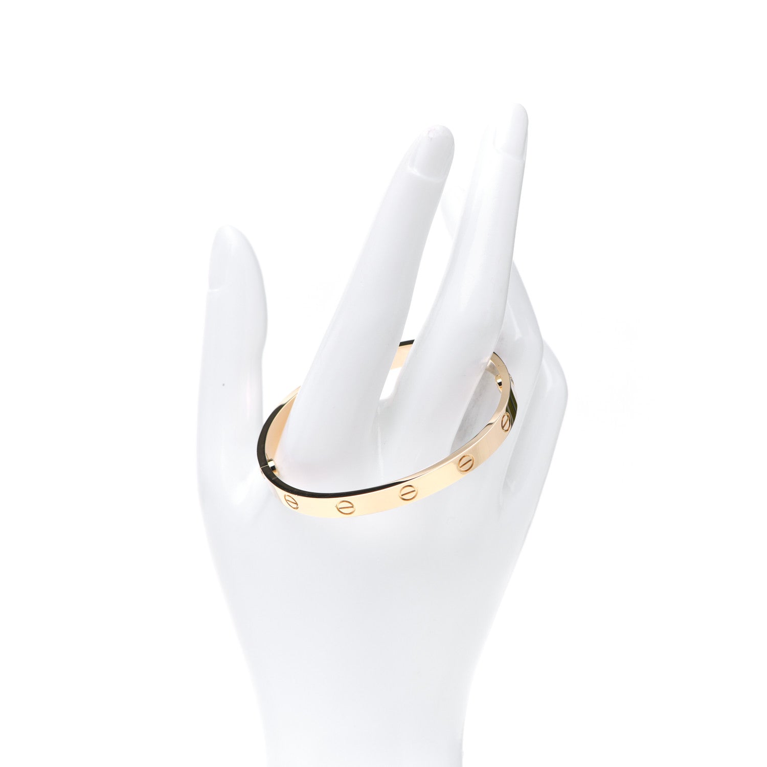 Cartier 18K Yellow Gold LOVE Bracelet 17 2 of 7