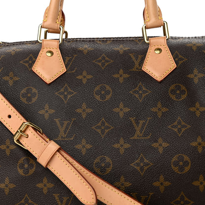 Louis Vuitton Monogram Speedy Bandouliere 35 9 of 11