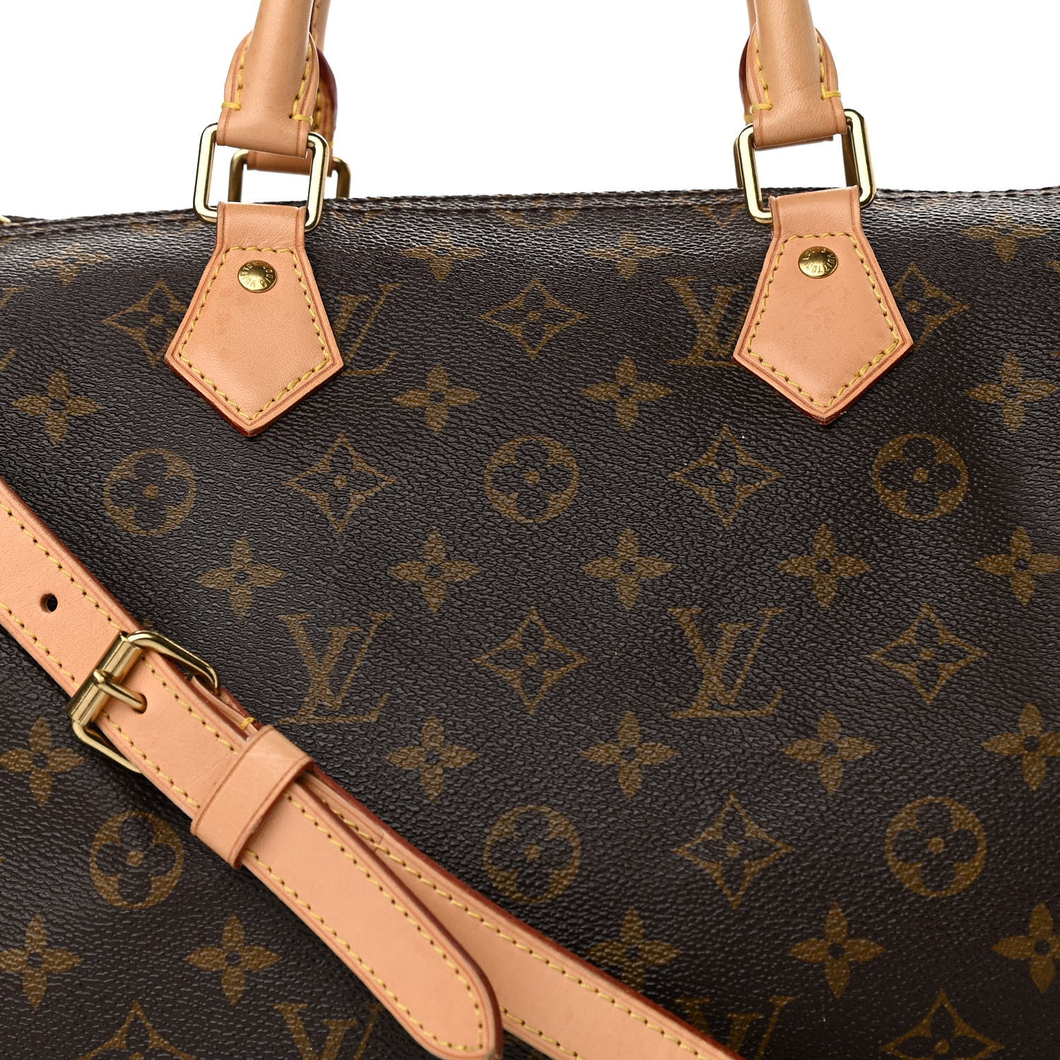 Louis Vuitton Monogram Speedy Bandouliere 35 9 of 11