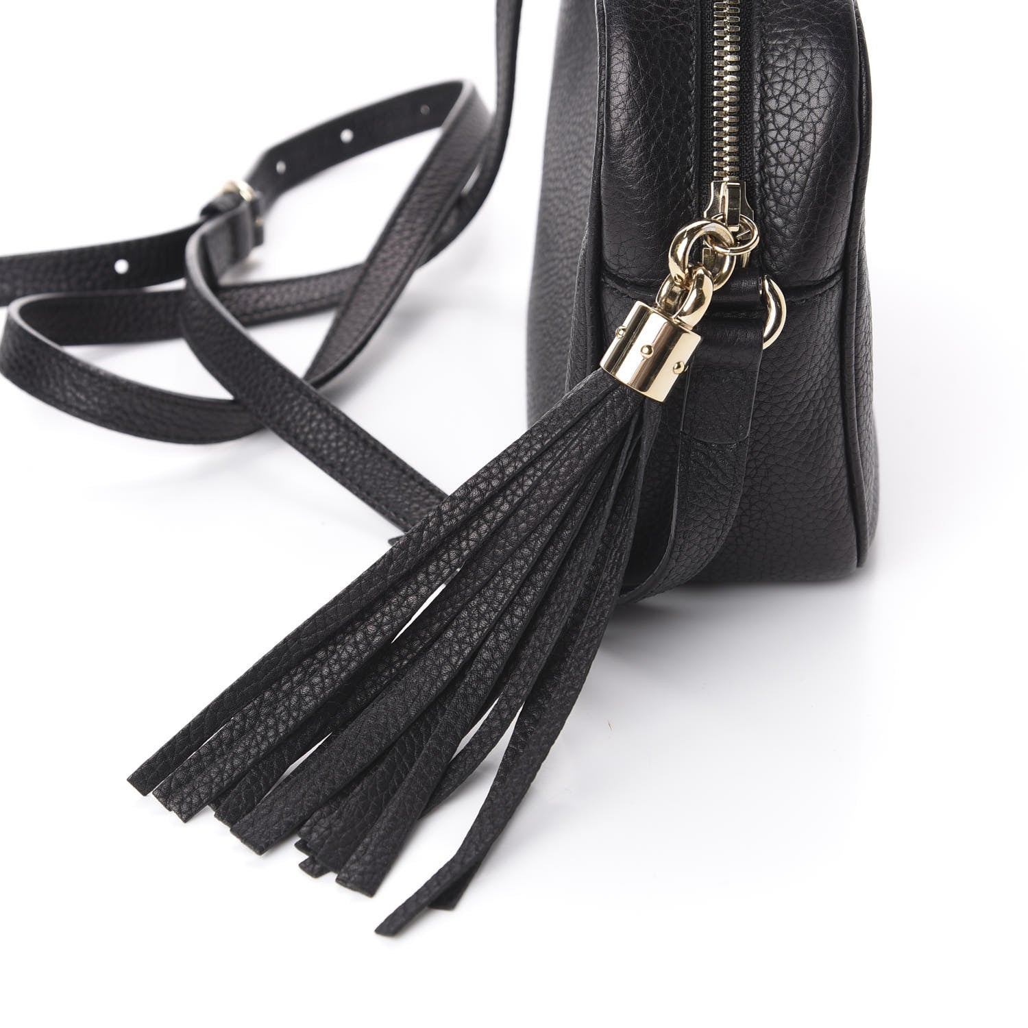 Gucci Pebbled Calfskin Small Soho Disco Bag Black 11 of 11
