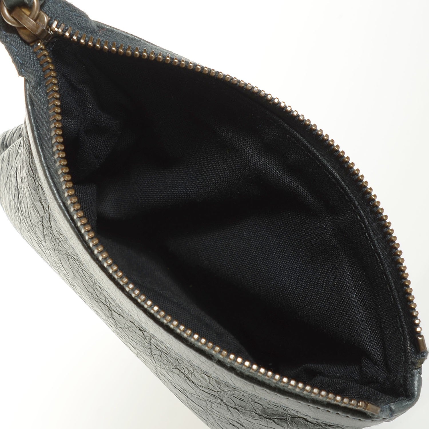Balenciaga Agneau Classic Hardware M Porte-Monnaie Coin Purse Anthracite 5 of 8