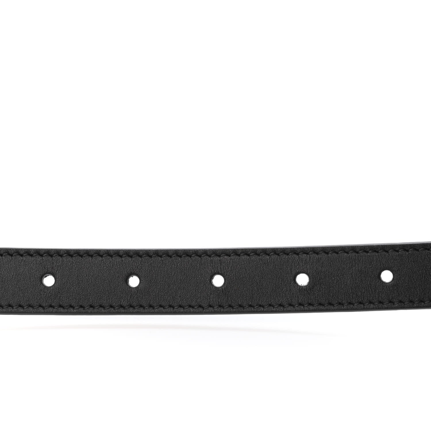 Gucci Calfskin Double G 20mm Belt 65 26 Black 4 of 4