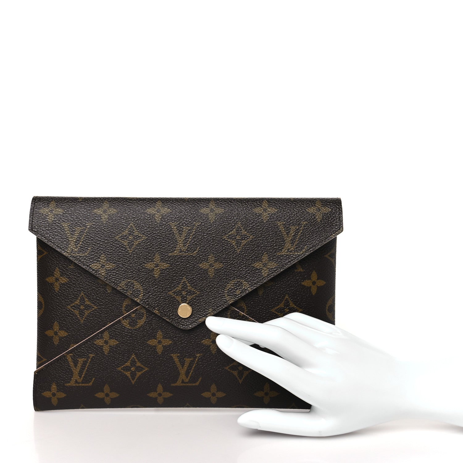 Louis Vuitton Monogram Large Kirigami Pochette Insert Rose Ballerine 2 of 7