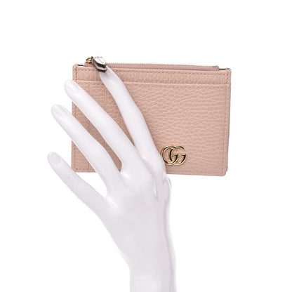 Gucci Dollar Calfskin GG Marmont Coin Case Card Holder Perfect Pink 2 of 6