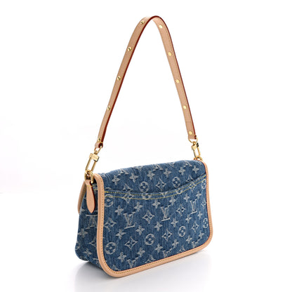 Louis Vuitton Monogram Denim Diane Blue 3 of 11