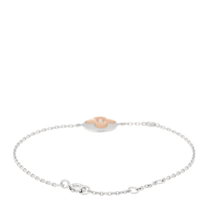 Louis Vuitton 18K White Gold Diamond Pink Opal Color Blossom BB Sun Bracelet 2 of 3