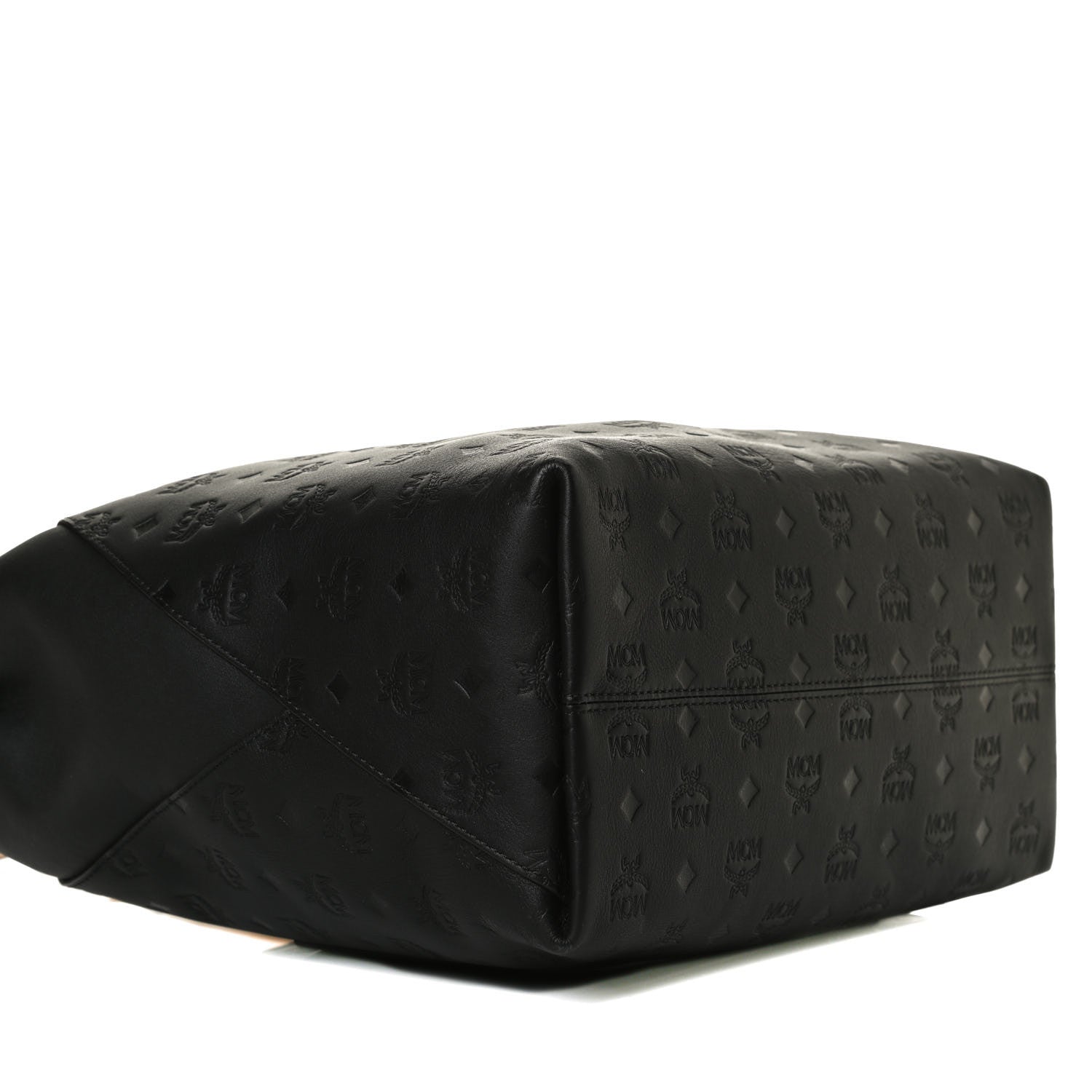 MCM Calfskin Ottomar Large Klara Hobo Black 9 of 14