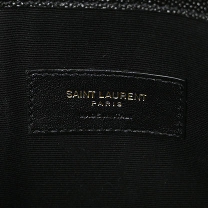 Saint Laurent Grain De Poudre Uptown Pouch Black 6 of 7