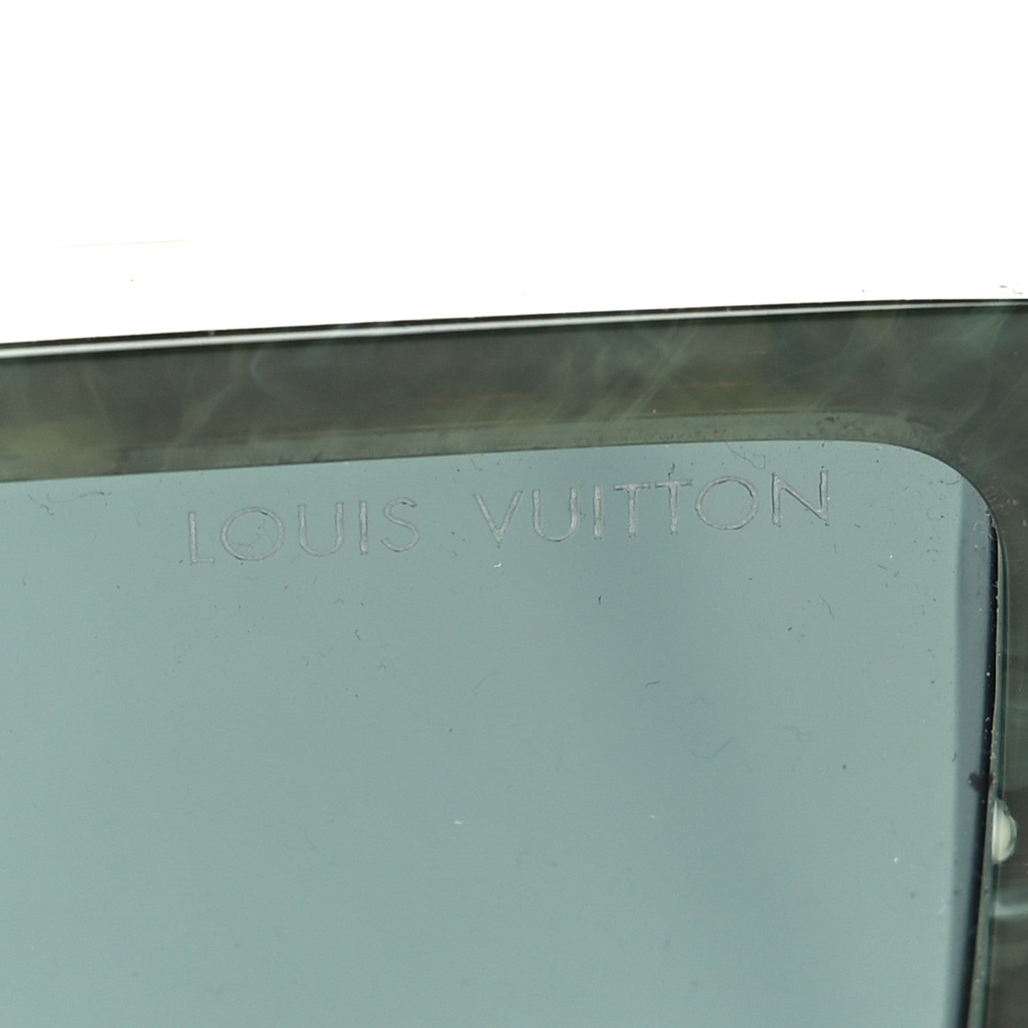 Louis Vuitton Acetate Marble Effect Swarovski Cyclone Sunglasses Z1552W Green 7 of 7