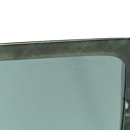 Louis Vuitton Acetate Marble Effect Swarovski Cyclone Sunglasses Z1552W Green 7 of 7