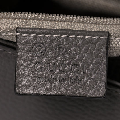 Gucci Dollar Calfskin Medium Interlocking G Top Handle Shoulder Bag Loess 6 of 11
